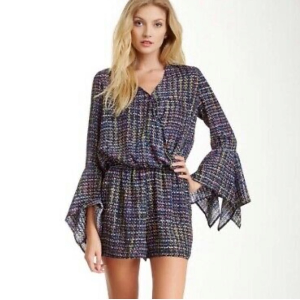 New With Tags Romeo & Juliet Couture Multi Colored Romper